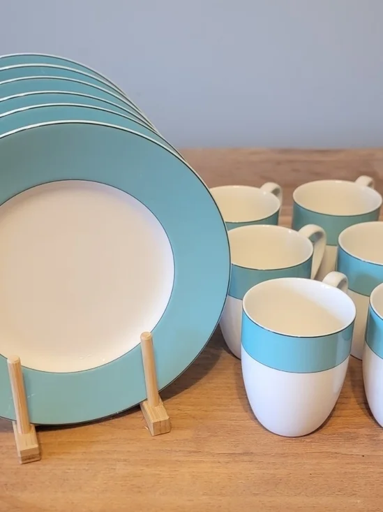 Kate Spade Lenox Plates And Mugs - Picture 1 of 3